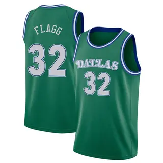 Men's Cooper Flagg Dallas Mavericks Green 2020/21 Hardwood Classics Jersey - Swingman