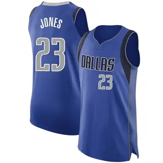 Men's Kai Jones Dallas Mavericks Royal 2020/21 Jersey - Icon Edition - Authentic