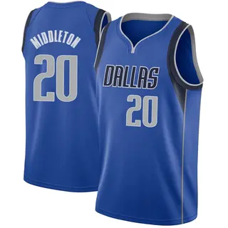 Men's Khris Middleton Dallas Mavericks Royal Jersey - Icon Edition - Swingman