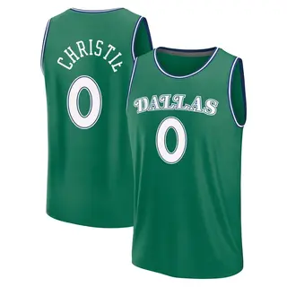 Men's Max Christie Dallas Mavericks Green 2025/26 Classic Edition Jersey - Fast Break