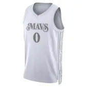 Men's Max Christie Dallas Mavericks White 2024/25 City Edition Jersey - Swingman