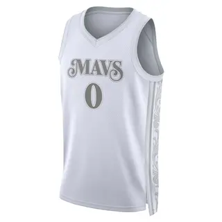 Men's Max Christie Dallas Mavericks White 2024/25 City Edition Jersey - Swingman