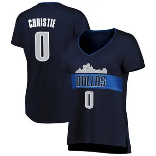 Women's Max Christie Dallas Mavericks Navy Jersey - Statement Edition - Fast Break