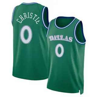 Youth Max Christie Dallas Mavericks Green 2025/26 Classic Edition Jersey - Swingman