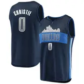 Youth Max Christie Dallas Mavericks Navy Jersey - Statement Edition - Fast Break