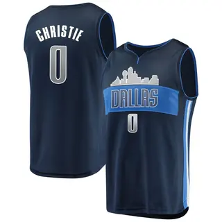 Youth Max Christie Dallas Mavericks Navy Jersey - Statement Edition - Fast Break