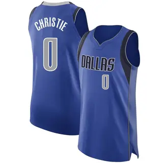 Youth Max Christie Dallas Mavericks Royal 2020/21 Jersey - Icon Edition - Authentic